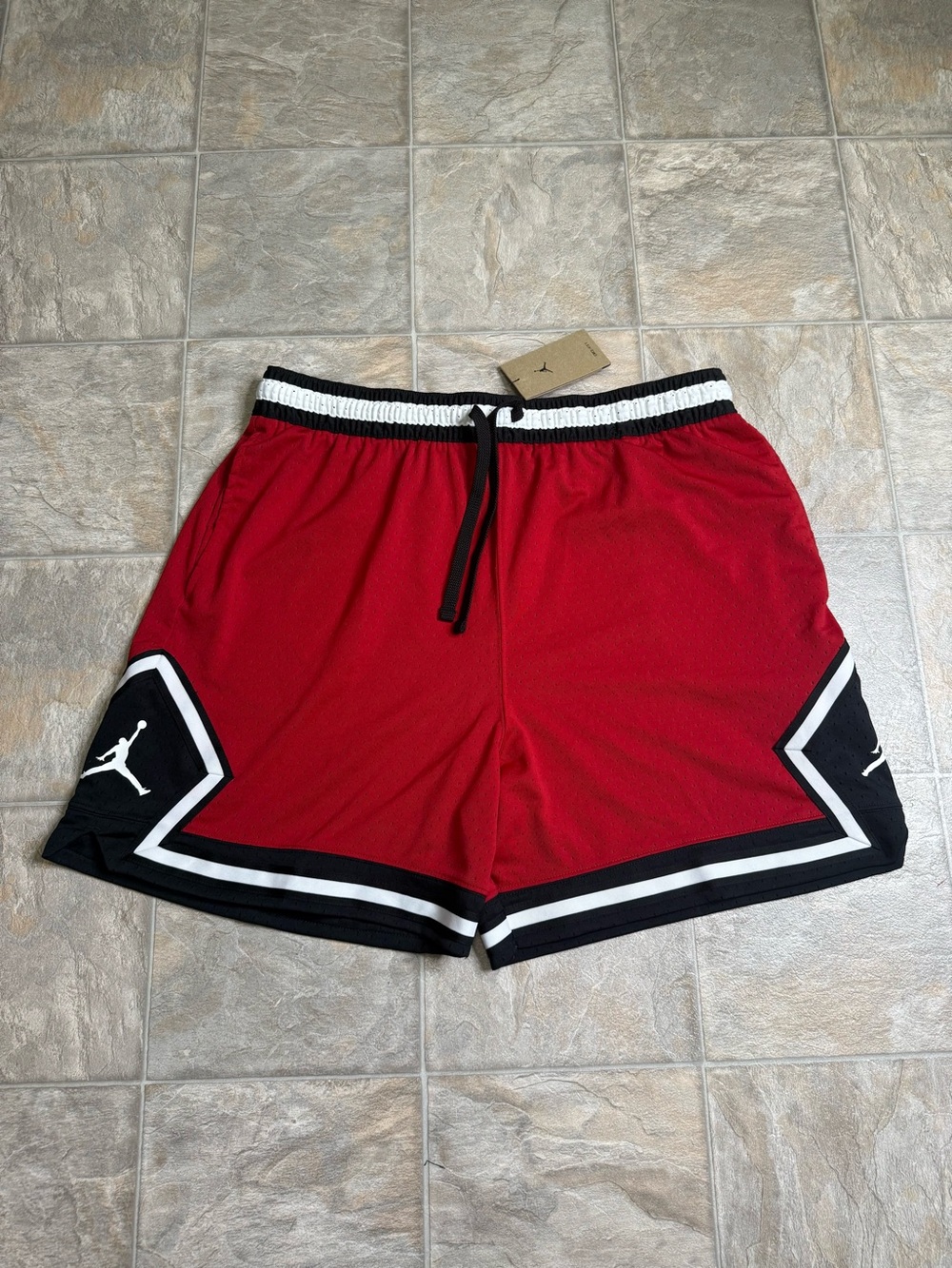 Air Jordan Dri Fit Shorts Mens Size 3XL Red Basketball HF9910-687 NWT